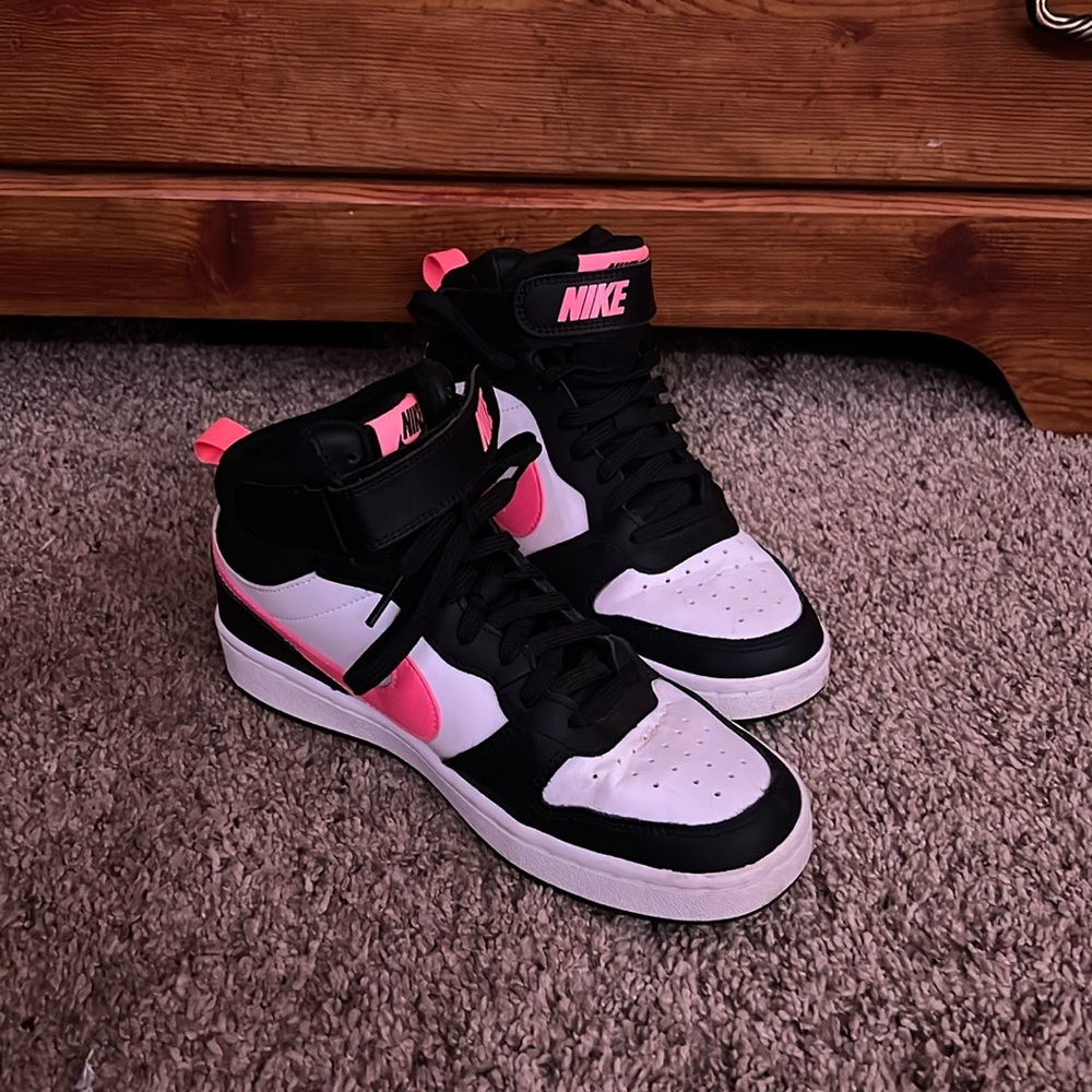 Kids Nike high top shoes
